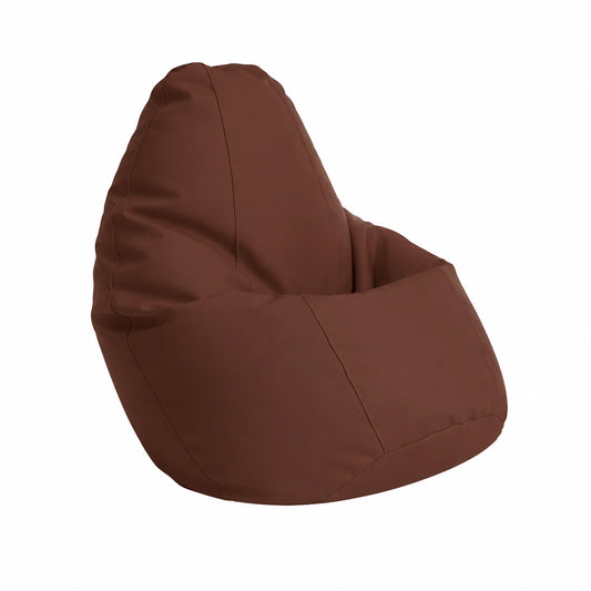 Poltrona Sacco Grande Avalon in Finta Pelle, 300 Litri, Marrone